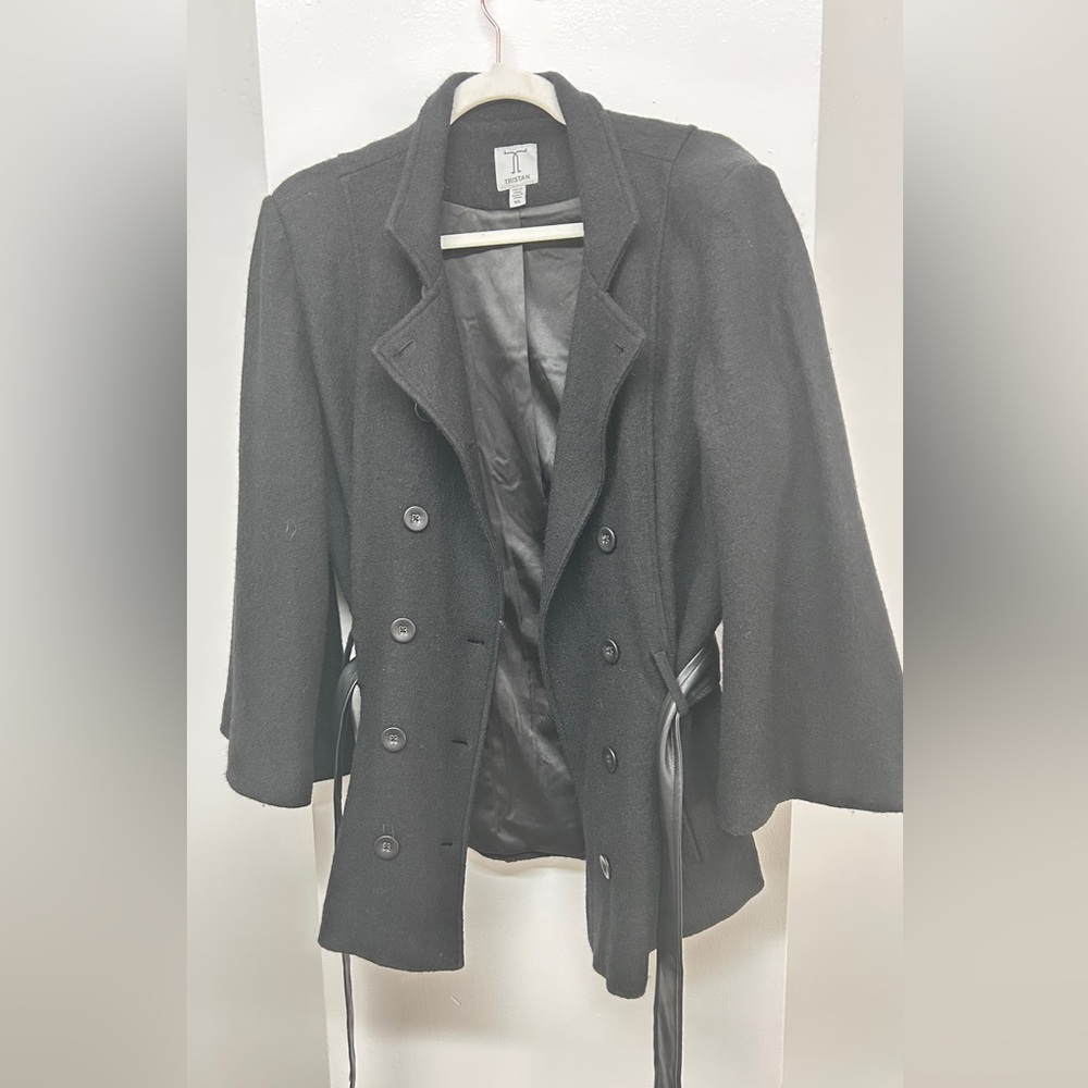 Tristan wool coat